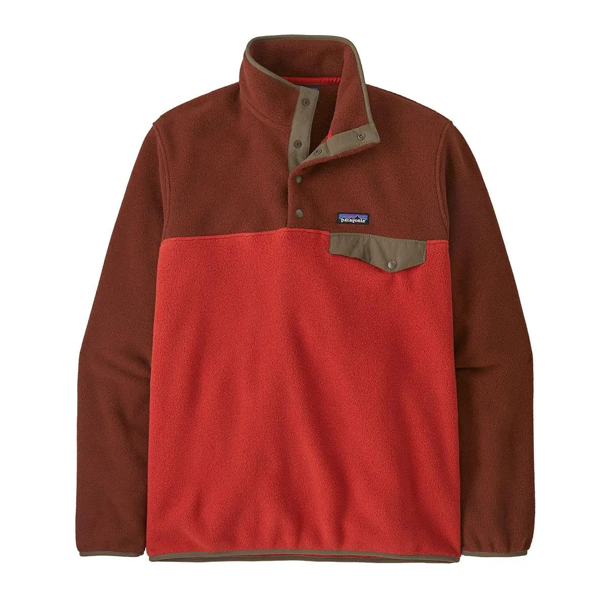 Polar Barbati Patagonia M Lightweight Synchilla Snap-t   Polar Barbati Patagonia M Lightweight Synchilla Snap-t