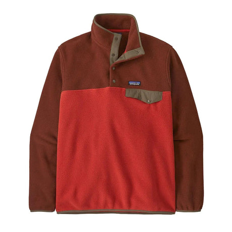 Polar Barbati Patagonia M Lightweight Synchilla Snap-t   Polar Barbati Patagonia M Lightweight Synchilla Snap-t