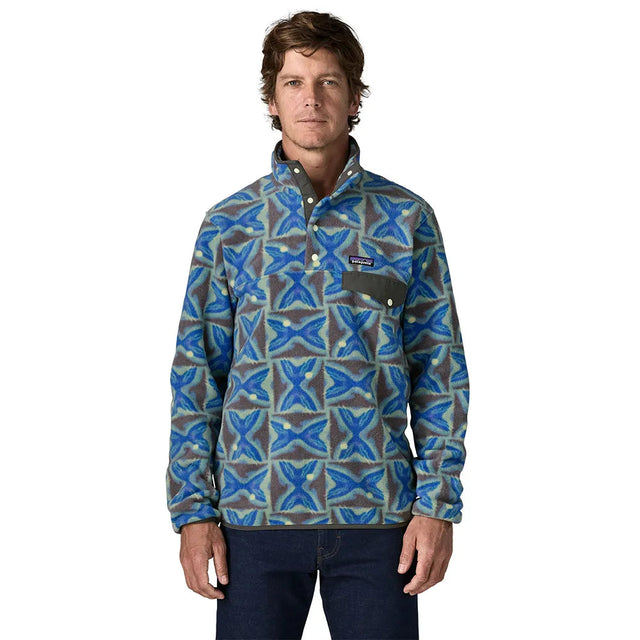 Polar Barbati Patagonia M Lightweight Synchilla Snap-t Polar Barbati Patagonia M Lightweight Synchilla Snap-t