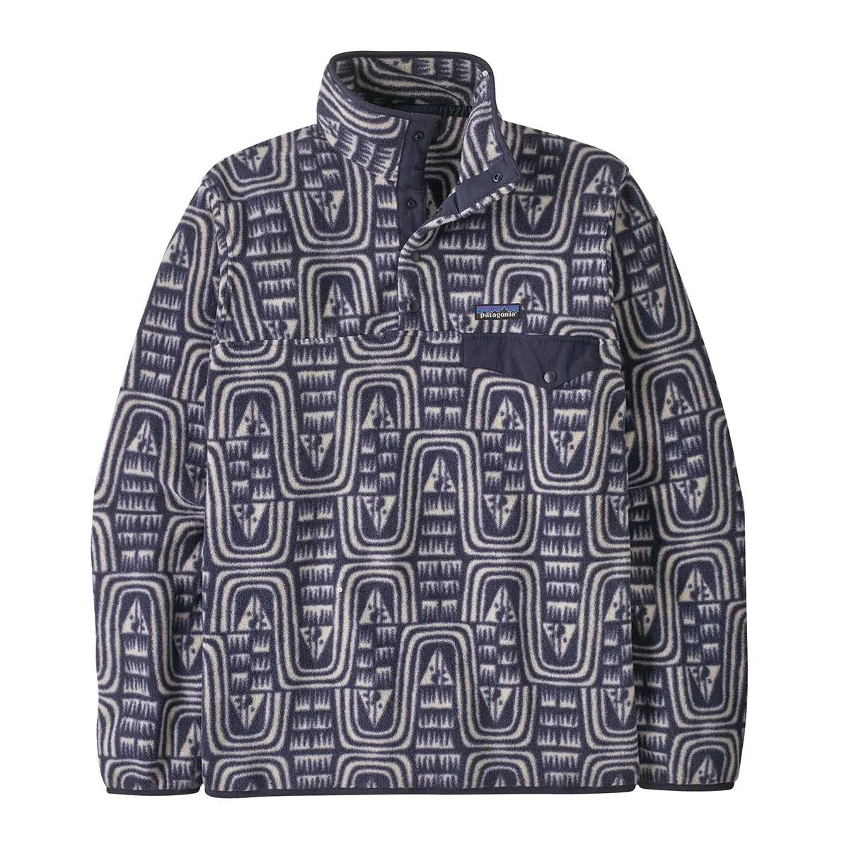Polar Barbati Patagonia M Lightweight Synchilla Snap-t   Polar Barbati Patagonia M Lightweight Synchilla Snap-t