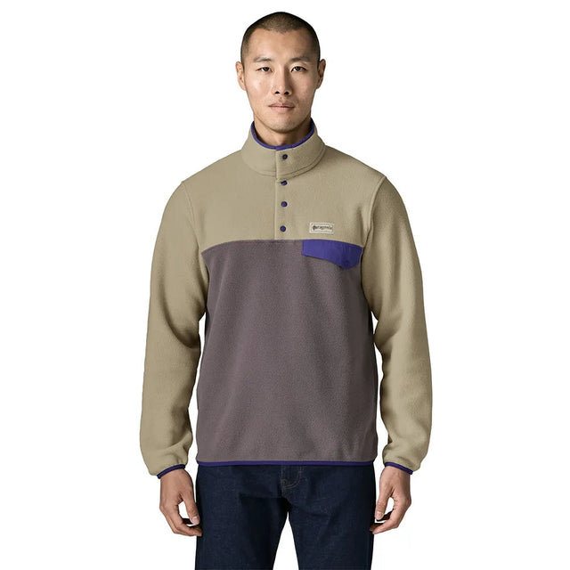 Polar Barbati Patagonia M Lightweight Synchilla Snap-t Polar Barbati Patagonia M Lightweight Synchilla Snap-t