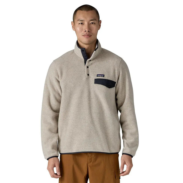 Polar Barbati Patagonia M Lightweight Synchilla Snap-t Polar Barbati Patagonia M Lightweight Synchilla Snap-t