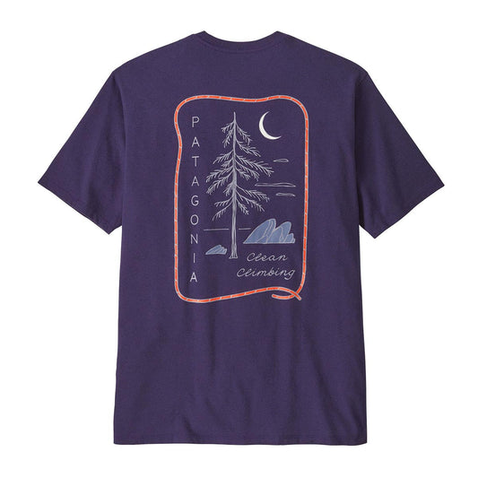 Tricou Barbati Patagonia M Clean Climb Roots Responsibili   Tricou Barbati Patagonia M Clean Climb Roots Responsibili