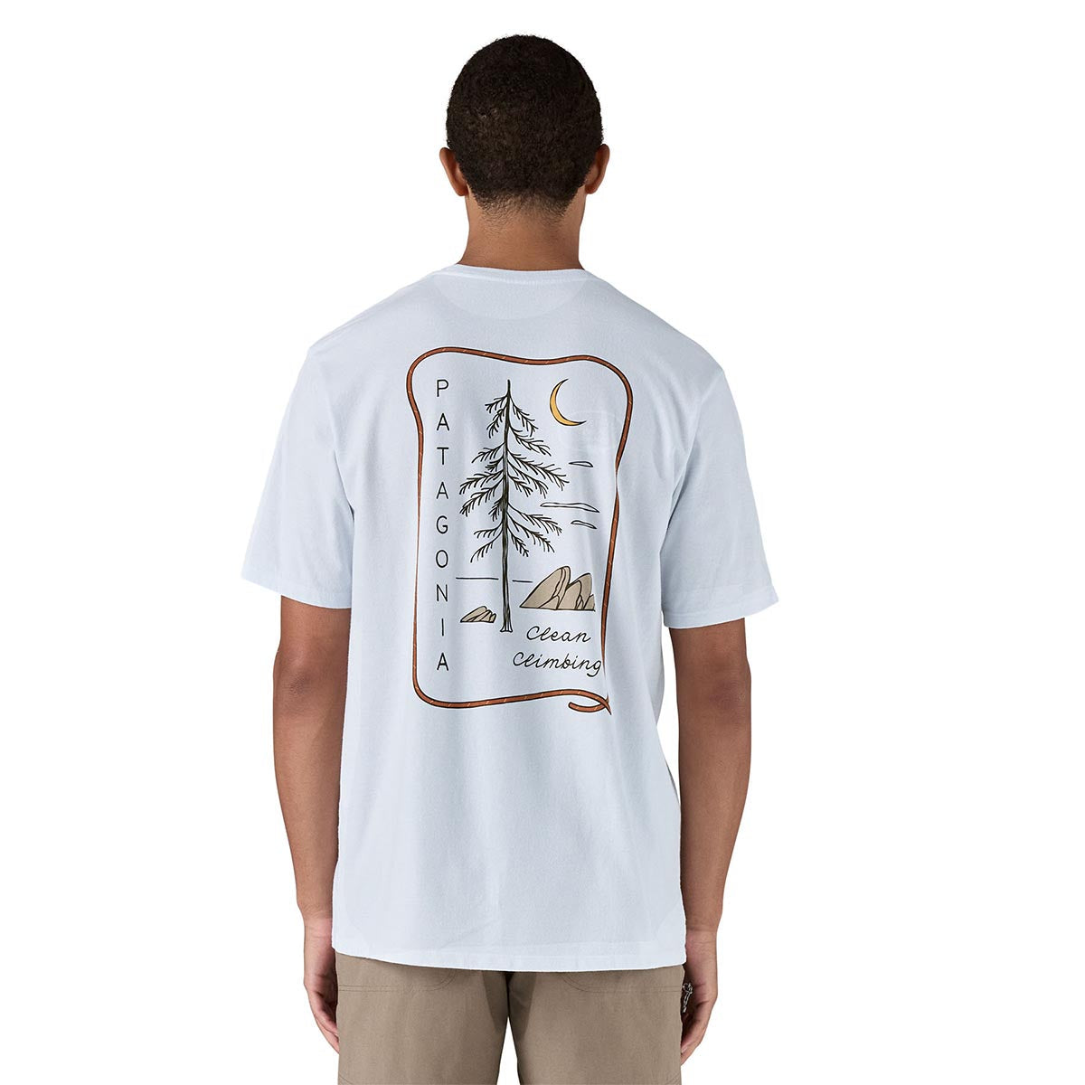 Tricou Barbati Patagonia M Clean Climb Roots Responsibili   Tricou Barbati Patagonia M Clean Climb Roots Responsibili