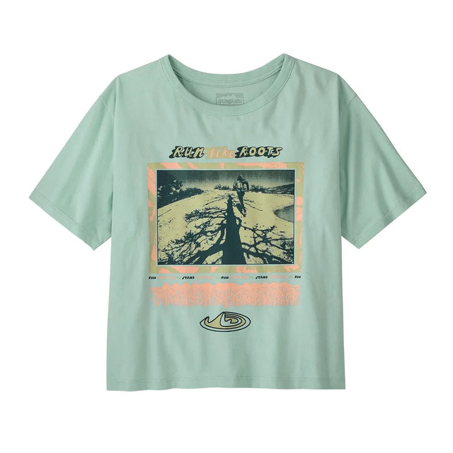 Tricou Femei Patagonia W Run Like Roots Easy Cut Tricou Femei Patagonia W Run Like Roots Easy Cut