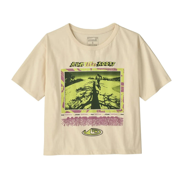 Tricou Femei Patagonia W Run Like Roots Easy Cut Tricou Femei Patagonia W Run Like Roots Easy Cut