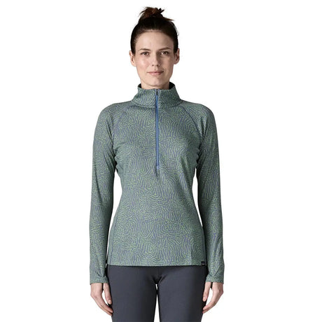 Bluza Corp Patagonia W Capilene Midweight Zip Neck   Bluza Corp Patagonia W Capilene Midweight Zip Neck
