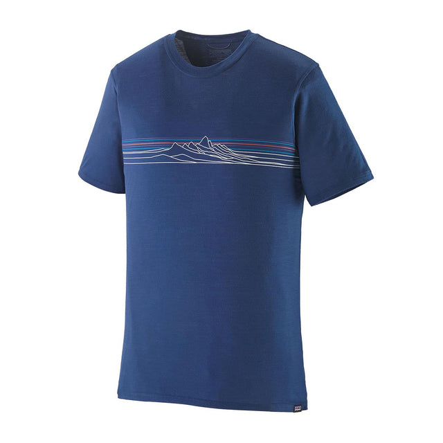 Tricou Barbati Patagonia M Cap Cool Merino Blend Graphic Tricou Barbati Patagonia M Cap Cool Merino Blend Graphic