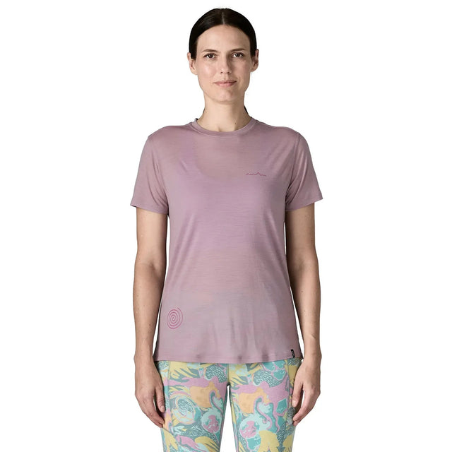 Tricou Femei Patagonia W Cap Cool Merino Blend Graphic Tricou Femei Patagonia W Cap Cool Merino Blend Graphic