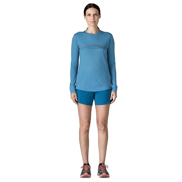 Bluza Femei Patagonia W Cap Cool Merino Blend Graphic Bluza Femei Patagonia W Cap Cool Merino Blend Graphic