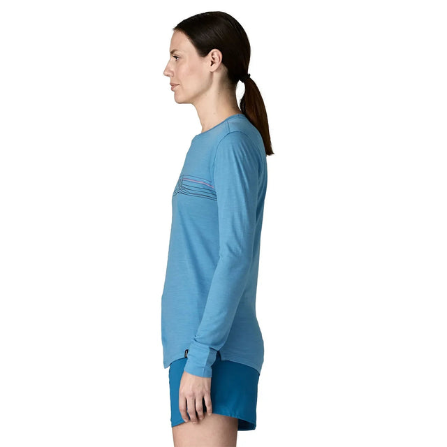 Bluza Femei Patagonia W Cap Cool Merino Blend Graphic Bluza Femei Patagonia W Cap Cool Merino Blend Graphic