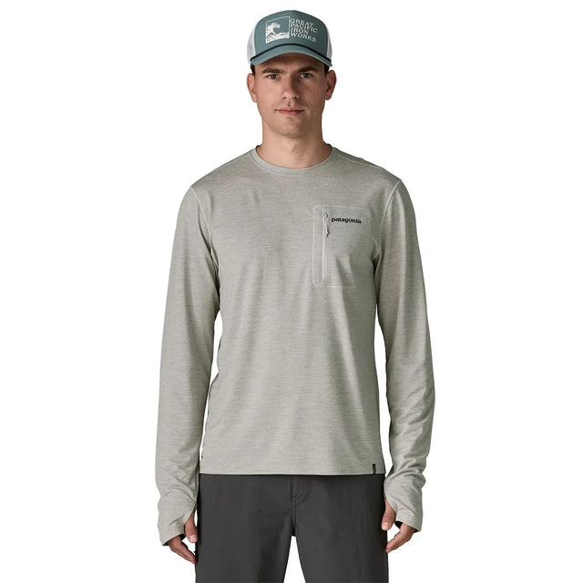 Bluza Barbati Patagonia M Capilene Cool Sun Fitz Roy Trout Bluza Barbati Patagonia M Capilene Cool Sun Fitz Roy Trout