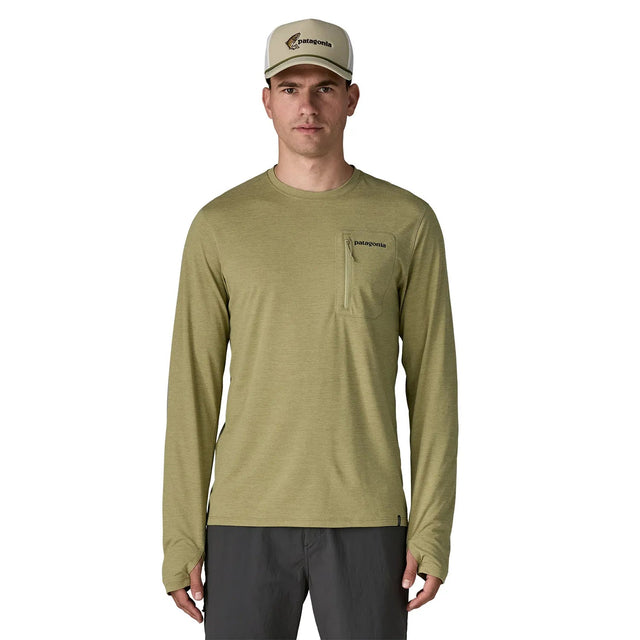 Bluza Barbati Patagonia M Capilene Cool Sun Fitz Roy Trout Bluza Barbati Patagonia M Capilene Cool Sun Fitz Roy Trout