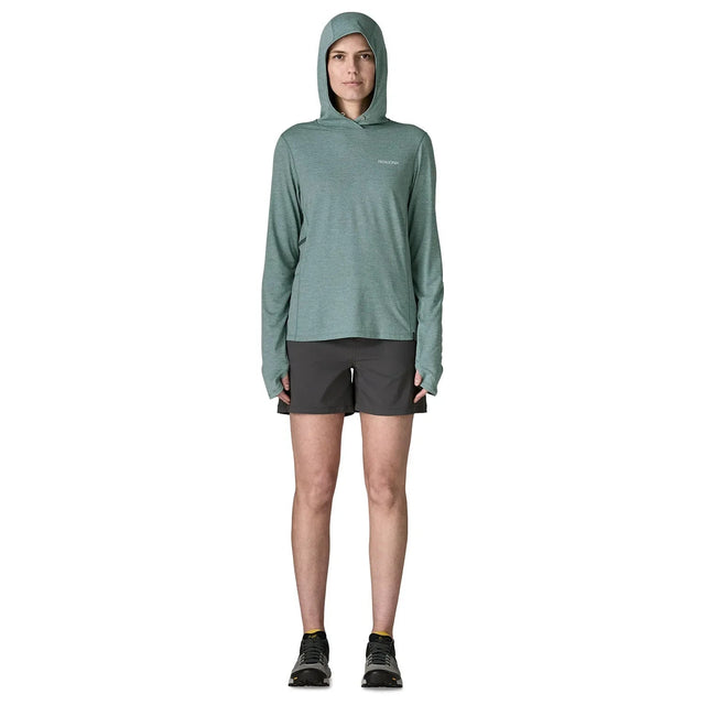 Bluza Femei Patagonia W Capilene Cool Sun Hoody Peak Visions Bluza Femei Patagonia W Capilene Cool Sun Hoody Peak Visions