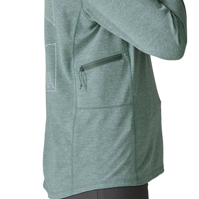 Bluza Femei Patagonia W Capilene Cool Sun Hoody Peak Visions Bluza Femei Patagonia W Capilene Cool Sun Hoody Peak Visions
