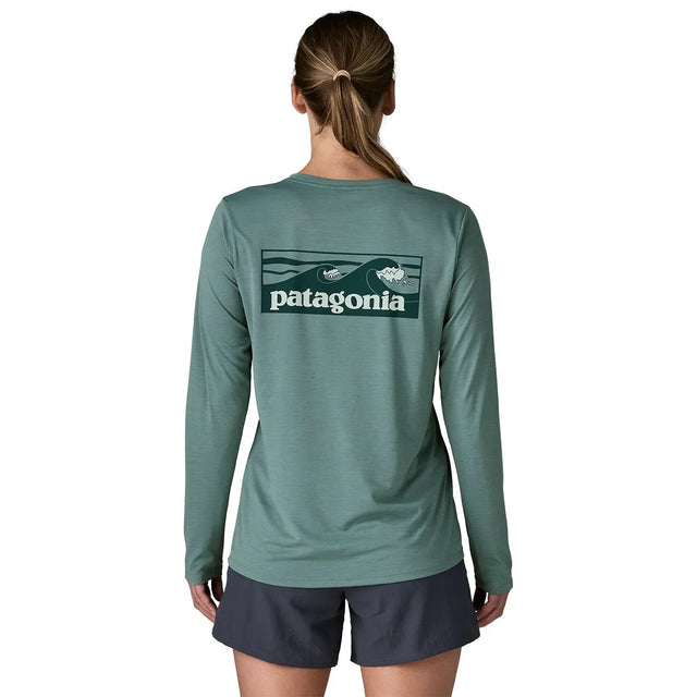 Bluza Femei Patagonia W Capilene Cool Daily Boardshort Logo Bluza Femei Patagonia W Capilene Cool Daily Boardshort Logo