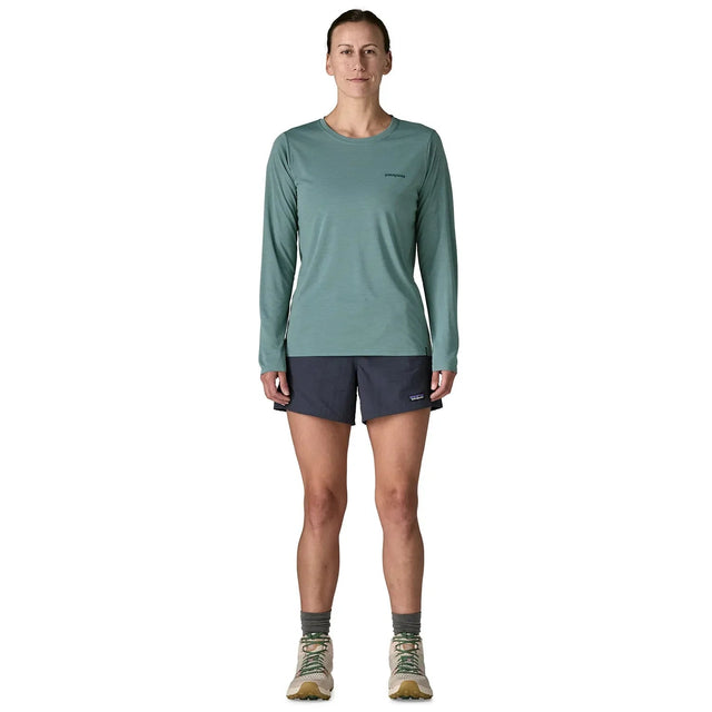 Bluza Femei Patagonia W Capilene Cool Daily Boardshort Logo Bluza Femei Patagonia W Capilene Cool Daily Boardshort Logo