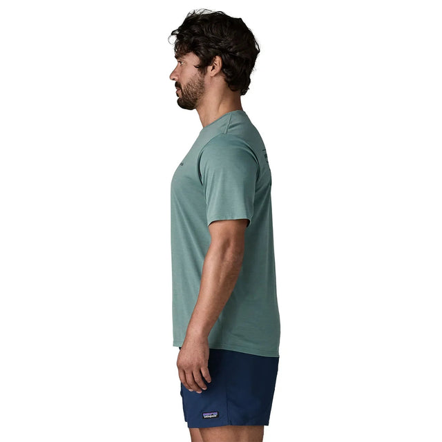 Tricou Barbati Patagonia M Capilene Cool Daily Boardshort Logo Tricou Barbati Patagonia M Capilene Cool Daily Boardshort Logo