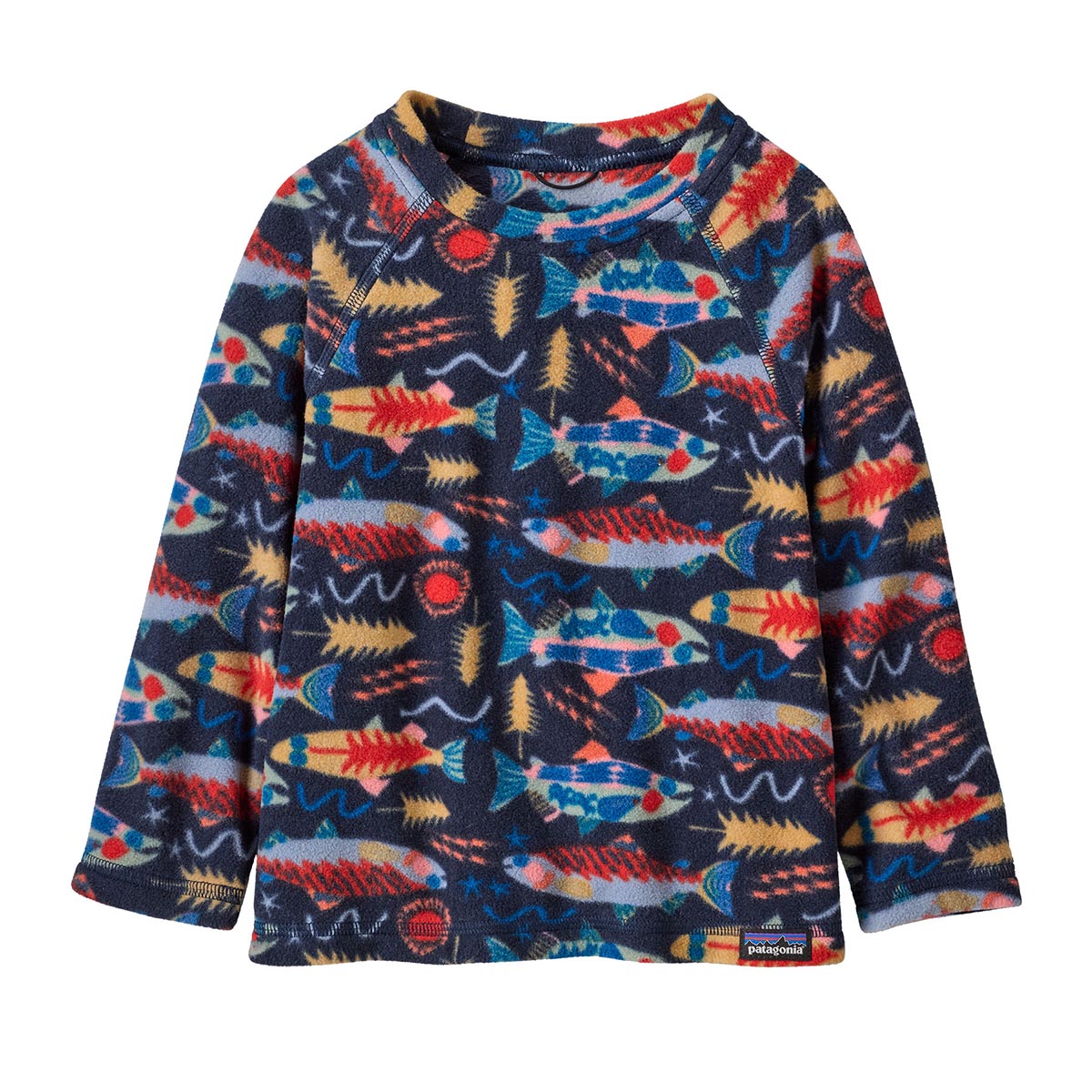 Bluza Copii Patagonia Baby Micro D Crew Bluza Copii Patagonia Baby Micro D Crew