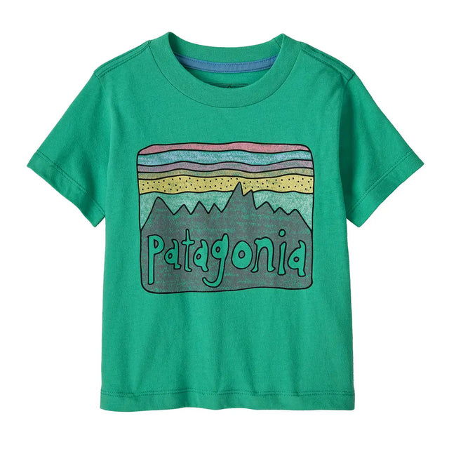 Tricou Copii Patagonia Baby Fitz Roy Skies Tricou Copii Patagonia Baby Fitz Roy Skies