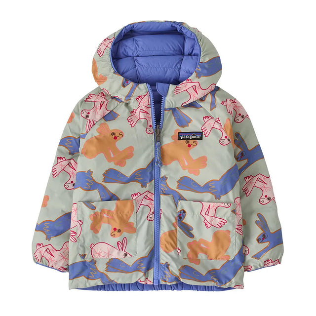 Geaca Copii Patagonia Baby Reversible Down Sweater Hoody Geaca Copii Patagonia Baby Reversible Down Sweater Hoody