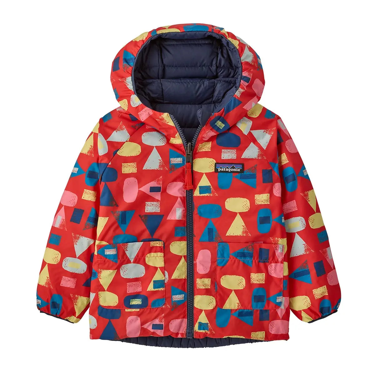 Geaca Copii Patagonia Baby Reversible Down Sweater Hoody Geaca Copii Patagonia Baby Reversible Down Sweater Hoody
