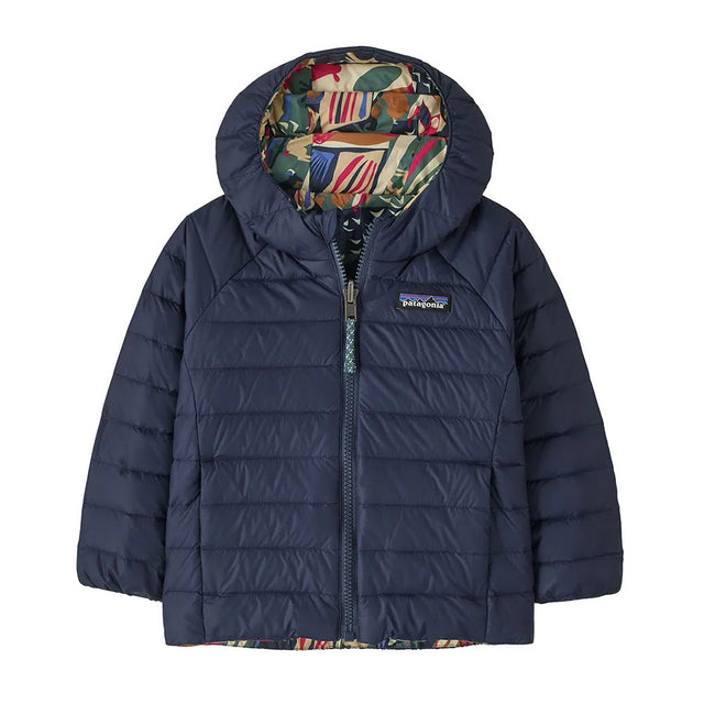 Geaca Copii Patagonia Baby Reversible Down Sweater Hoody Geaca Copii Patagonia Baby Reversible Down Sweater Hoody