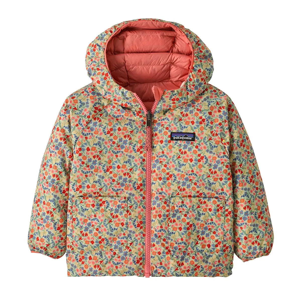 Geaca Copii Patagonia Baby Reversible Down Sweater Hoody Geaca Copii Patagonia Baby Reversible Down Sweater Hoody