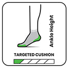 ankle targeted cushion