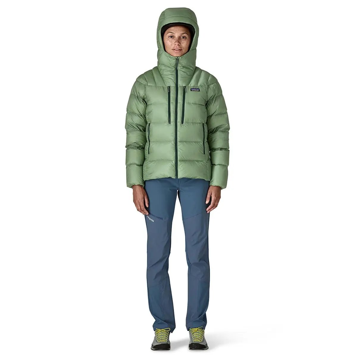 Geaca Femei Patagonia W Fitz Roy Down Hoody   Geaca Femei Patagonia W Fitz Roy Down Hoody