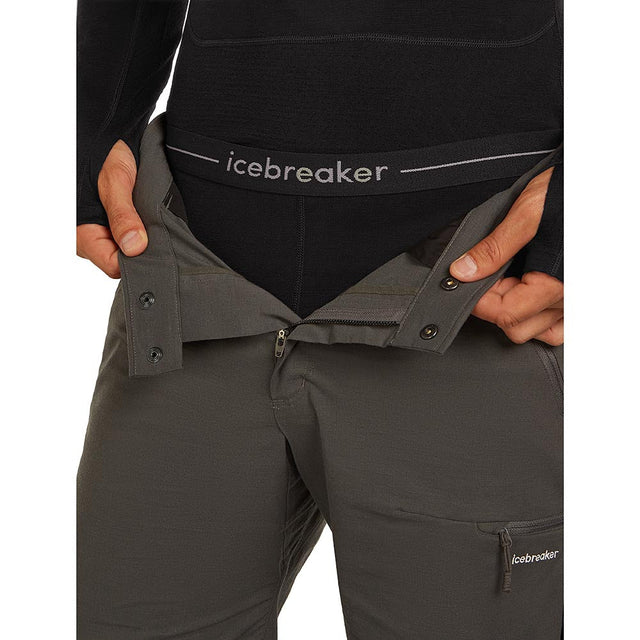 Pantaloni Termici Barbati Icebreaker M Merino ZoneKnit 200 Pantaloni Termici Barbati Icebreaker M Merino ZoneKnit 200