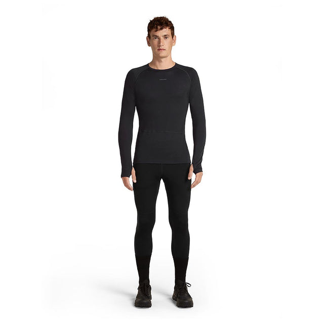 Bluza Corp Barbati Icebreaker M Merino Blend 125 ZoneKnit Crew Bluza Corp Barbati Icebreaker M Merino Blend 125 ZoneKnit Crew