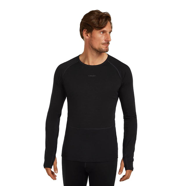 Bluza Termica Barbati Icebreaker M Merino 200 ZoneKnit Crew Bluza Termica Barbati Icebreaker M Merino 200 ZoneKnit Crew