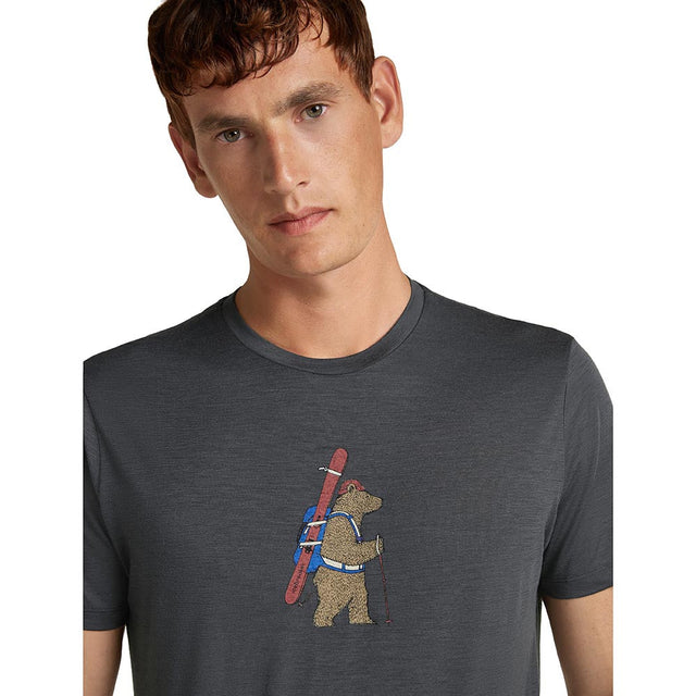 Tricou Barbati Icebreaker M Merino 150 Tech Lite Bear Tour Tricou Barbati Icebreaker M Merino 150 Tech Lite Bear Tour