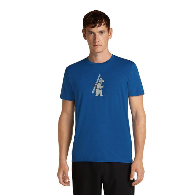 Tricou Barbati Icebreaker M Merino 150 Tech Lite Bear Tour Tricou Barbati Icebreaker M Merino 150 Tech Lite Bear Tour