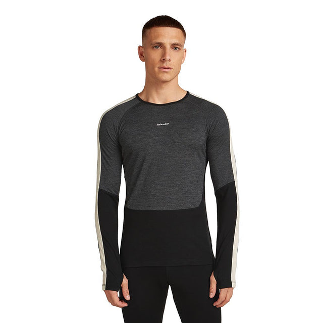 Bluza Termica Barbati Icebreaker M Merino 200 Oasis+ Crew Bluza Termica Barbati Icebreaker M Merino 200 Oasis+ Crew