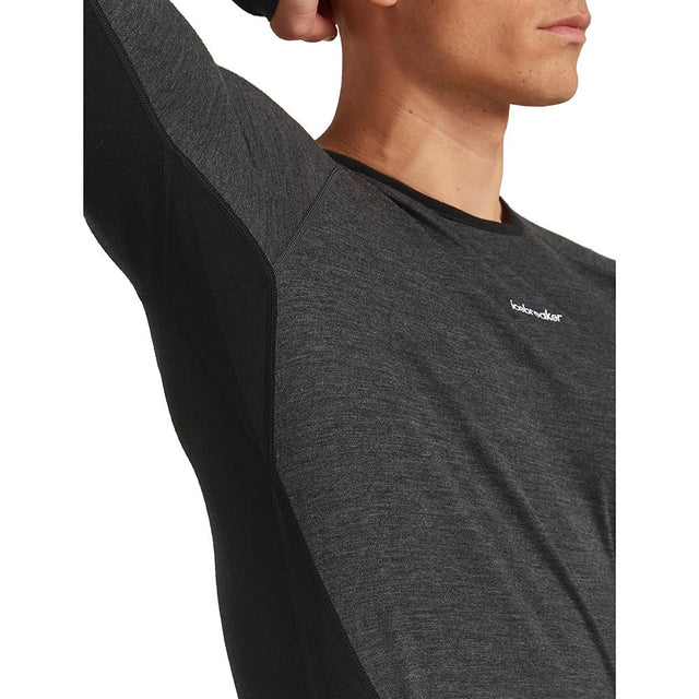 Bluza Termica Barbati Icebreaker M Merino 200 Oasis+ Crew Bluza Termica Barbati Icebreaker M Merino 200 Oasis+ Crew