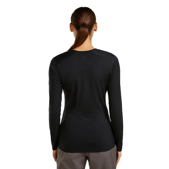 Bluza Termica Dama Icebreaker W Merino 200 Oasis Sunrise Summit Crew Bluza Termica Dama Icebreaker W Merino 200 Oasis Sunrise Summit Crew