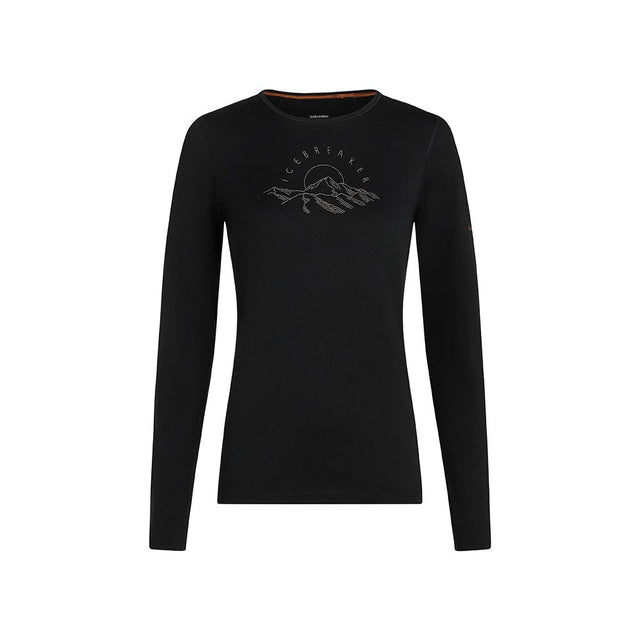 Bluza Termica Dama Icebreaker W Merino 200 Oasis Sunrise Summit Crew Bluza Termica Dama Icebreaker W Merino 200 Oasis Sunrise Summit Crew
