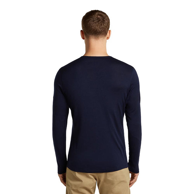 Bluza Termica Barbati Icebreaker M Merino 200 Oasis Skiing Yeti Crew Bluza Termica Barbati Icebreaker M Merino 200 Oasis Skiing Yeti Crew