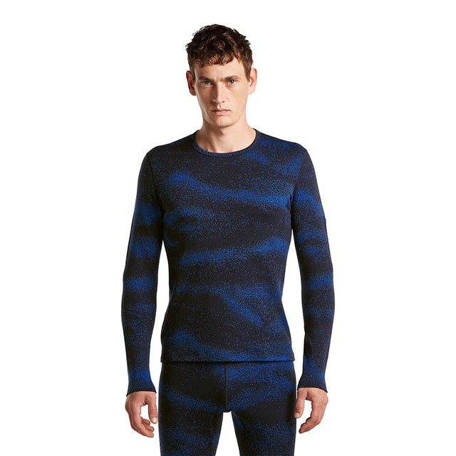 Bluza Termica Barbati Icebreaker M Merino 260 Oasis Vertex Chillwave Crew Bluza Termica Barbati Icebreaker M Merino 260 Oasis Vertex Chillwave Crew