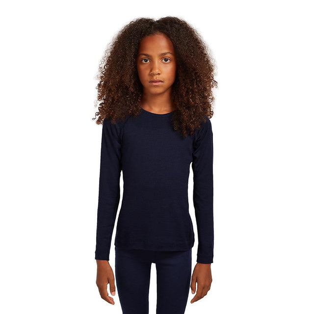 Bluza Termica Copii Icebreaker K Merino 200 Oasis Crew Bluza Termica Copii Icebreaker K Merino 200 Oasis Crew