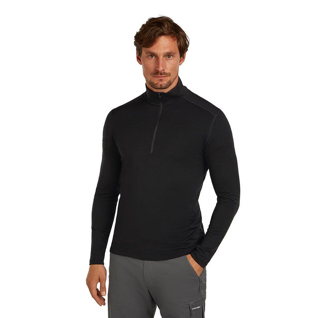Bluza Termica Barbati Icebreaker M Merino 200 Oasis Half Zip Bluza Termica Barbati Icebreaker M Merino 200 Oasis Half Zip