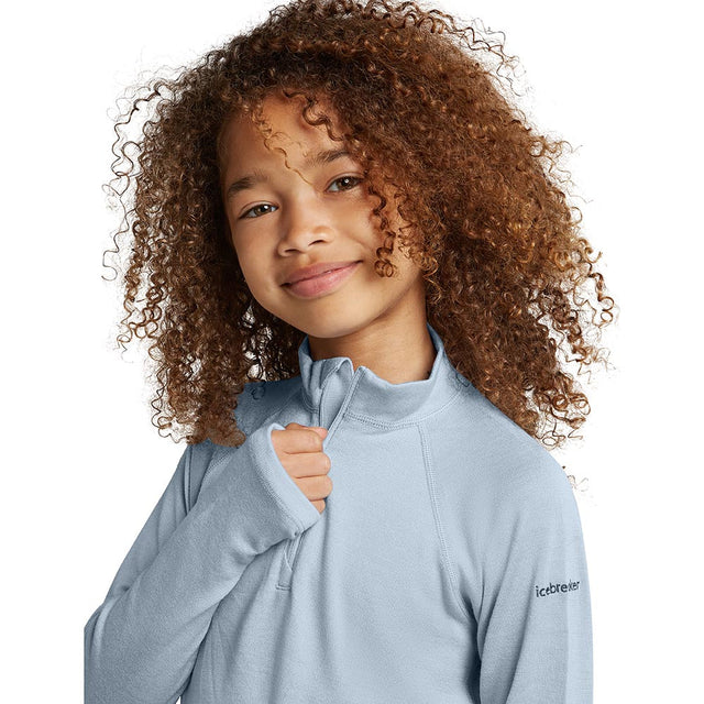 Bluza Termica Copii Icebreaker K Merino 260 Oasis Half Zip Bluza Termica Copii Icebreaker K Merino 260 Oasis Half Zip