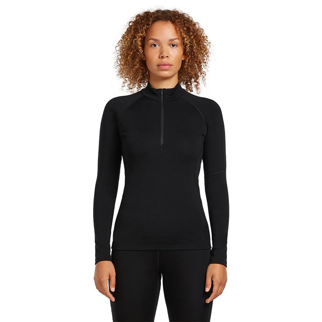 Bluza Termica Dama Icebreaker W 300 Merino Fine Polar Half Zip Bluza Termica Dama Icebreaker W 300 Merino Fine Polar Half Zip
