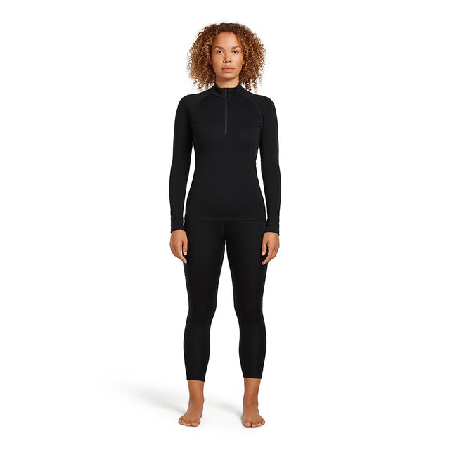 Bluza Termica Dama Icebreaker W 300 Merino Fine Polar Half Zip Bluza Termica Dama Icebreaker W 300 Merino Fine Polar Half Zip