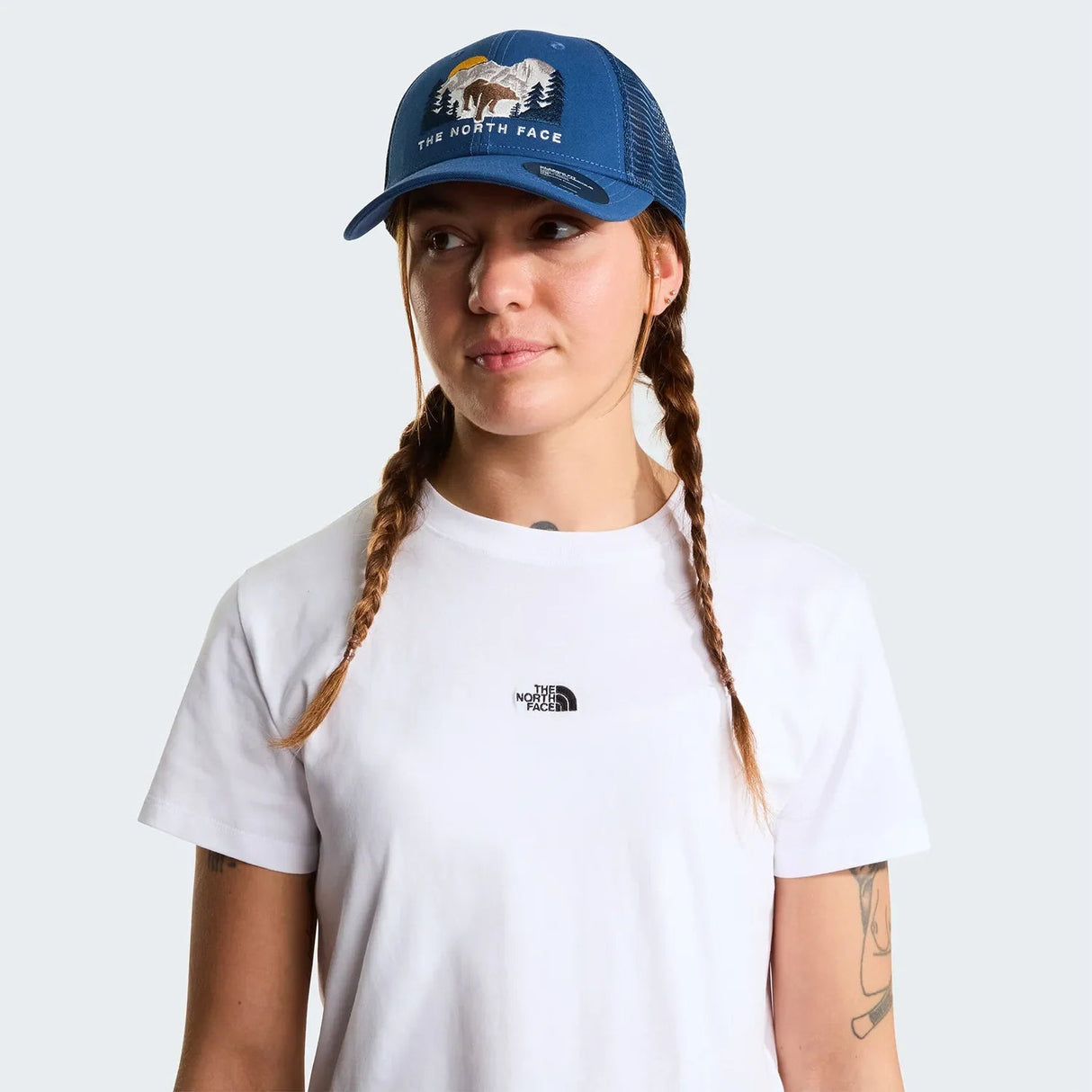 Sapca The North Face Embroidered Mudder Trucker Sapca The North Face Embroidered Mudder Trucker