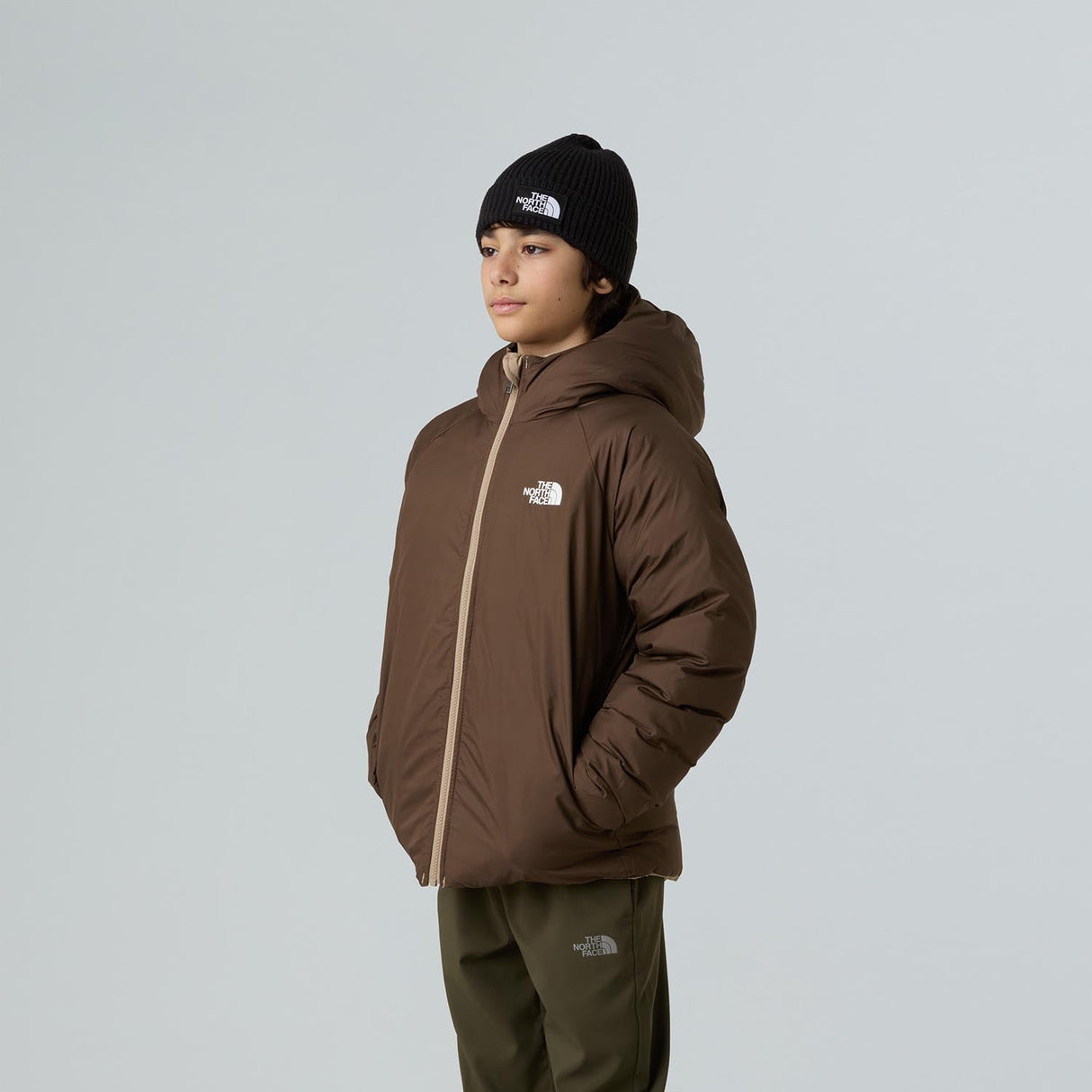 Geaca Baieti The North Face B Reversible Perrito Hooded Geaca Baieti The North Face B Reversible Perrito Hooded