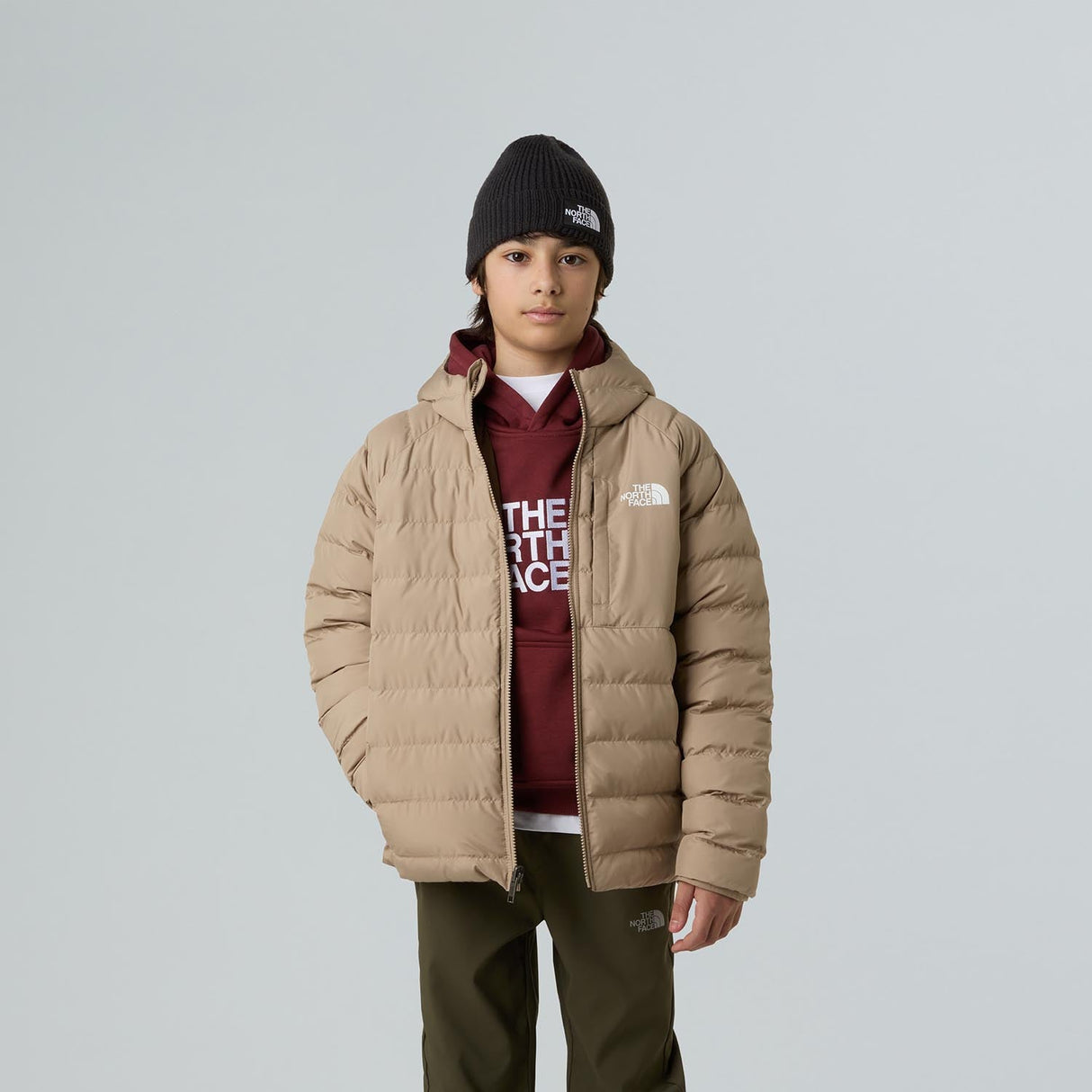Geaca Baieti The North Face B Reversible Perrito Hooded   Geaca Baieti The North Face B Reversible Perrito Hooded