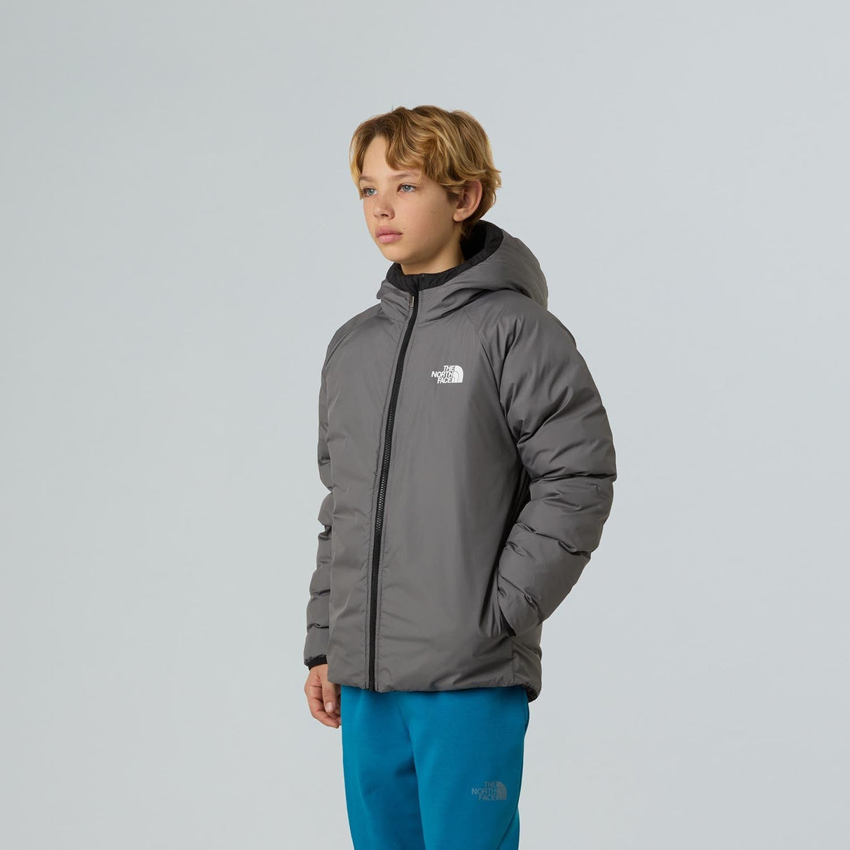 Geaca Baieti The North Face B Reversible Perrito Hooded   Geaca Baieti The North Face B Reversible Perrito Hooded